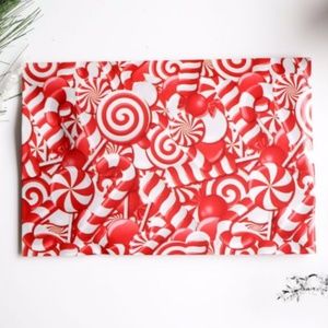 50 candy canes designer 6x9 poly mailers